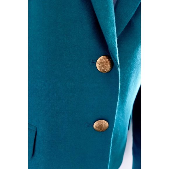 🇺🇸 J.CREW FACTORY schoolboy green blazer size 6 - Picture 3 of 7